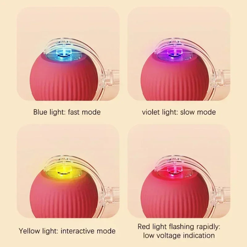 Interactive Dog Ball Automatic Puppy Toys for Puppies Dogs Toy Pet Balls Cats Products Intelligence Moving Small Supplies Home