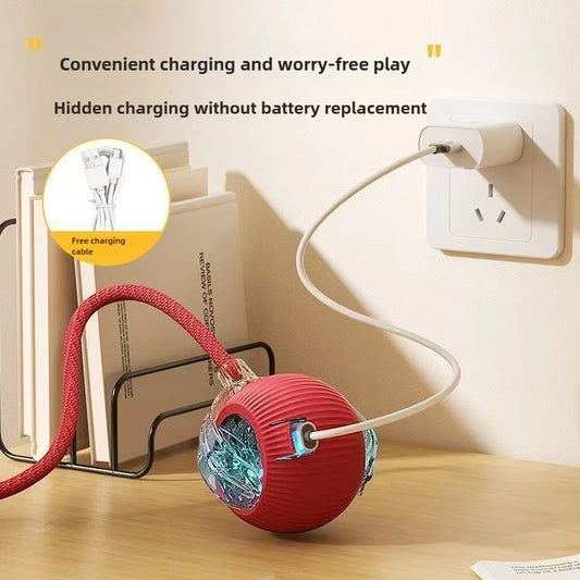 Interactive Dog Ball Automatic Puppy Toys for Puppies Dogs Toy Pet Balls Cats Products Intelligence Moving Small Supplies Home